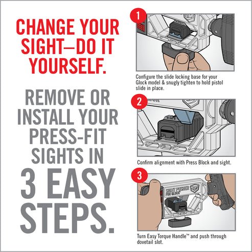 Real Avid Sight Pusher for Glock AVGLOCKSP - WCUniforms