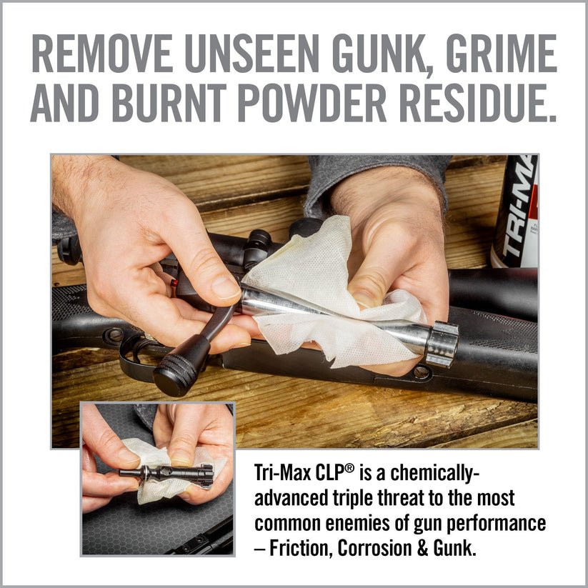 Real Avid TRI-MAX CLP Gun Wipes - Canister AVCLPW-C60 - WCUniforms