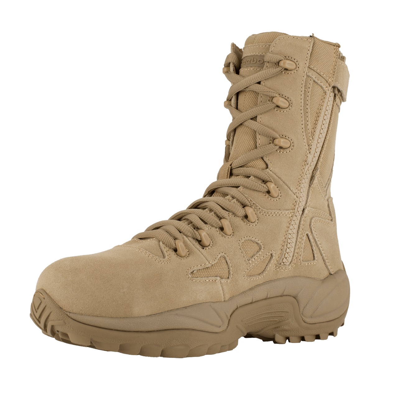 Reebok Rapid Response 8'' Stealth Boot w/ Composite Toe Desert Tan | RB8894 - WCUniforms