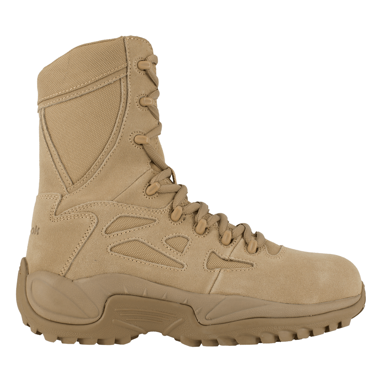 Reebok Rapid Response 8'' Stealth Boot w/ Composite Toe Desert Tan | RB8894 - WCUniforms
