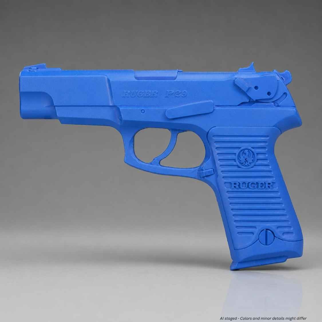 Ring's BlueGuns Ruger P89 blue high-impact polyurethane training gun replica