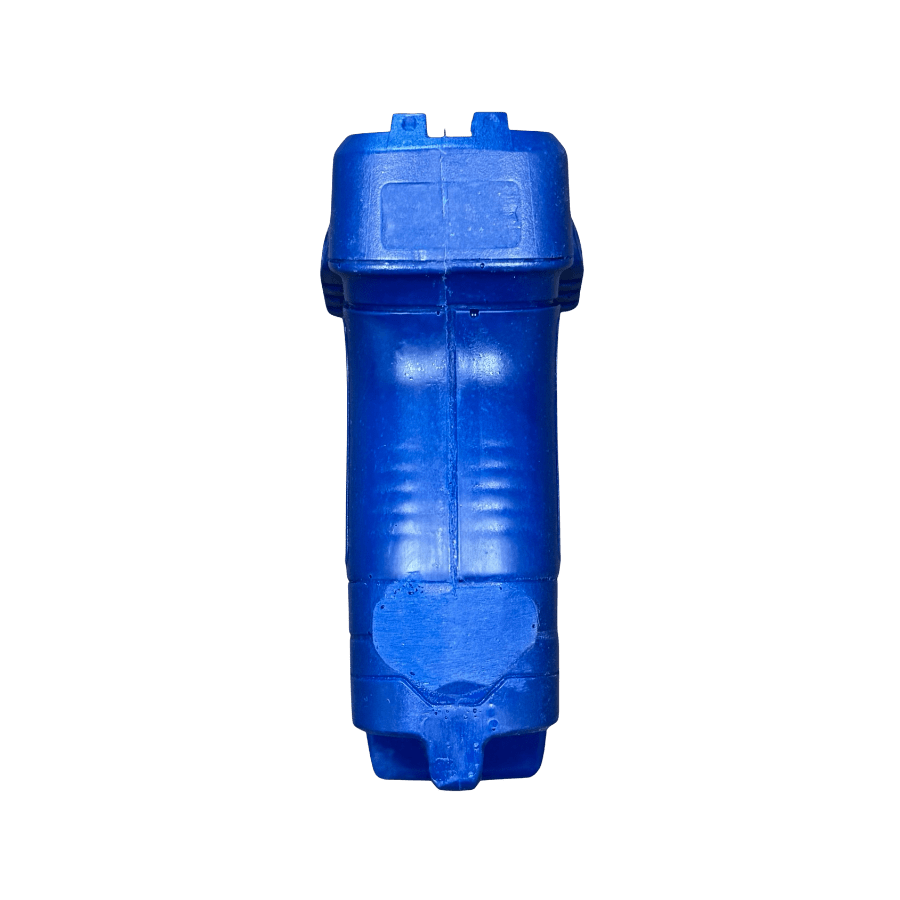 Rear view of Blue Training Guns By Rings Taser 7 FST7