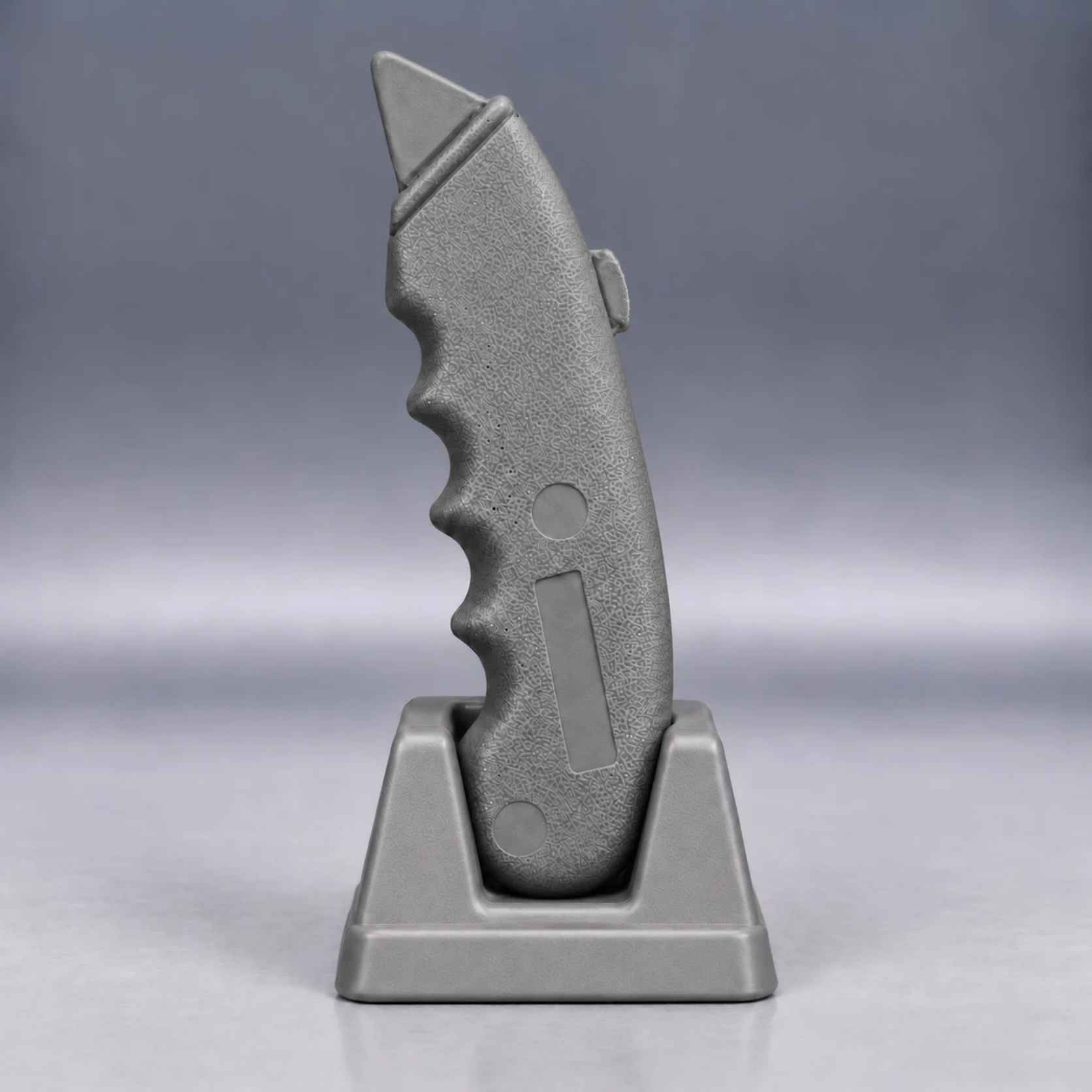 Gray Ring's BlueGuns training box cutter FSTKBCCG, solid one-piece polyurethane