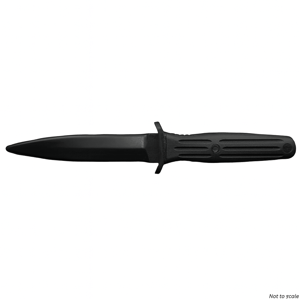 Ring’s Black Training Knife realistic practice knife for law enforcement training