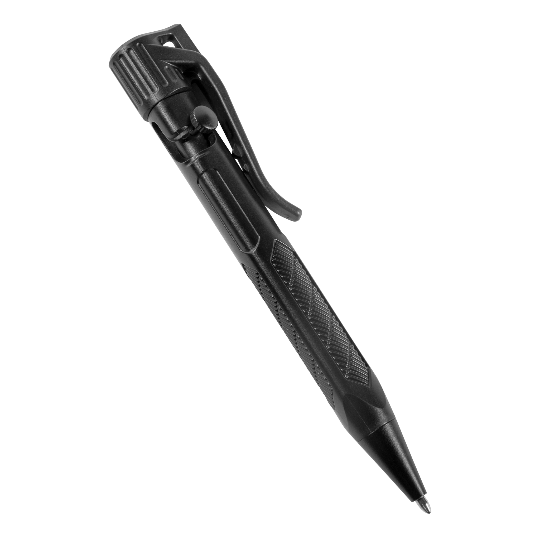 Rite in the Rain Bolt Action Bullet Pen in black, a durable and pocket-sized writing tool for everyday use.
