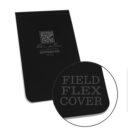 Rite in the Rain Soft Cover Top Bound Notebook - 3.25 x 5.25 378 - WCUniforms