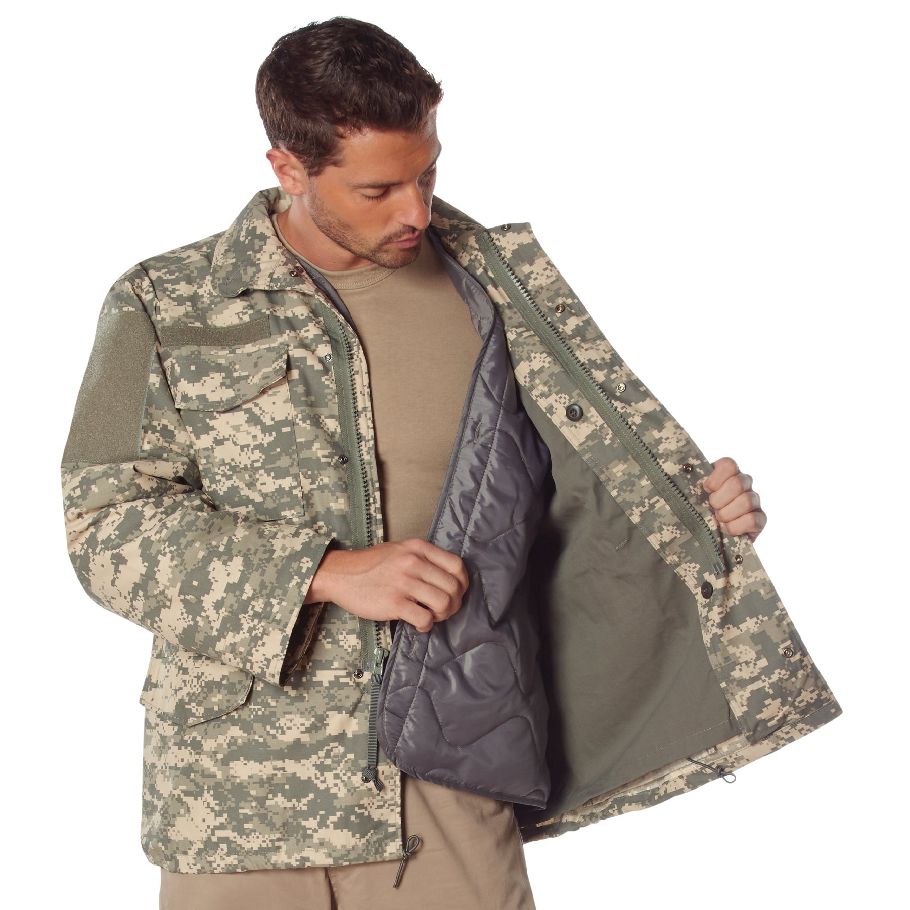 Rothco Digital Camo M-65 Field Jacket 8540 - WCUniforms