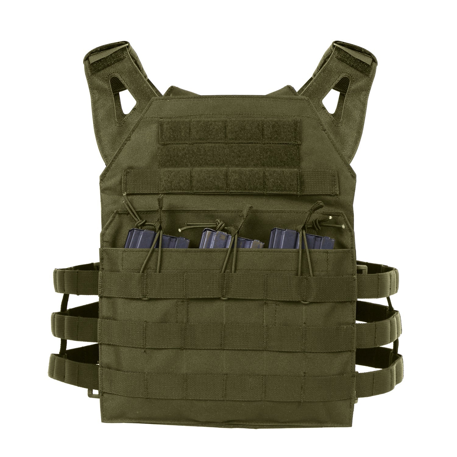 Rothco Lightweight Armor Plate Carrier Vest, Camo, Black, Coyote, OD Green - WCUniforms