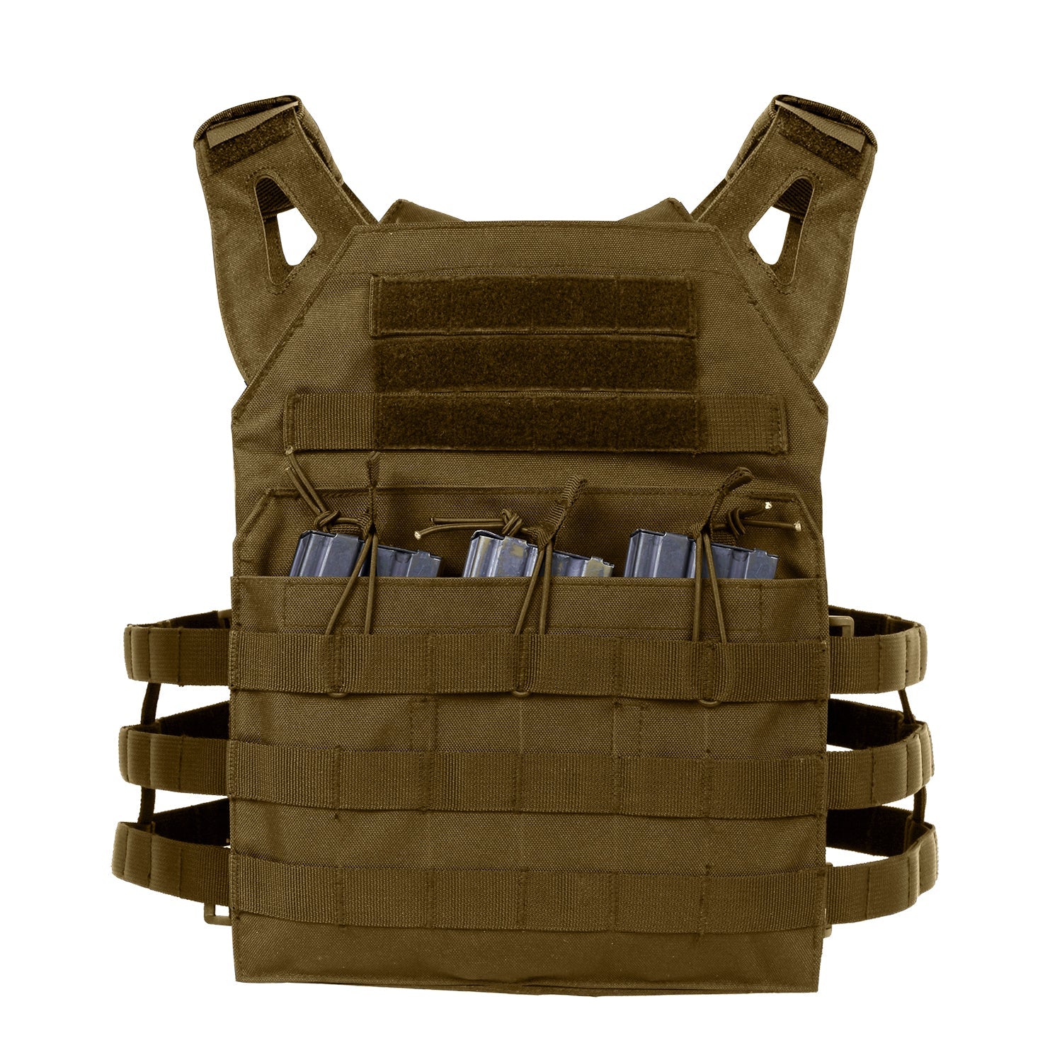 Rothco Lightweight Armor Plate Carrier Vest, Camo, Black, Coyote, OD Green - WCUniforms