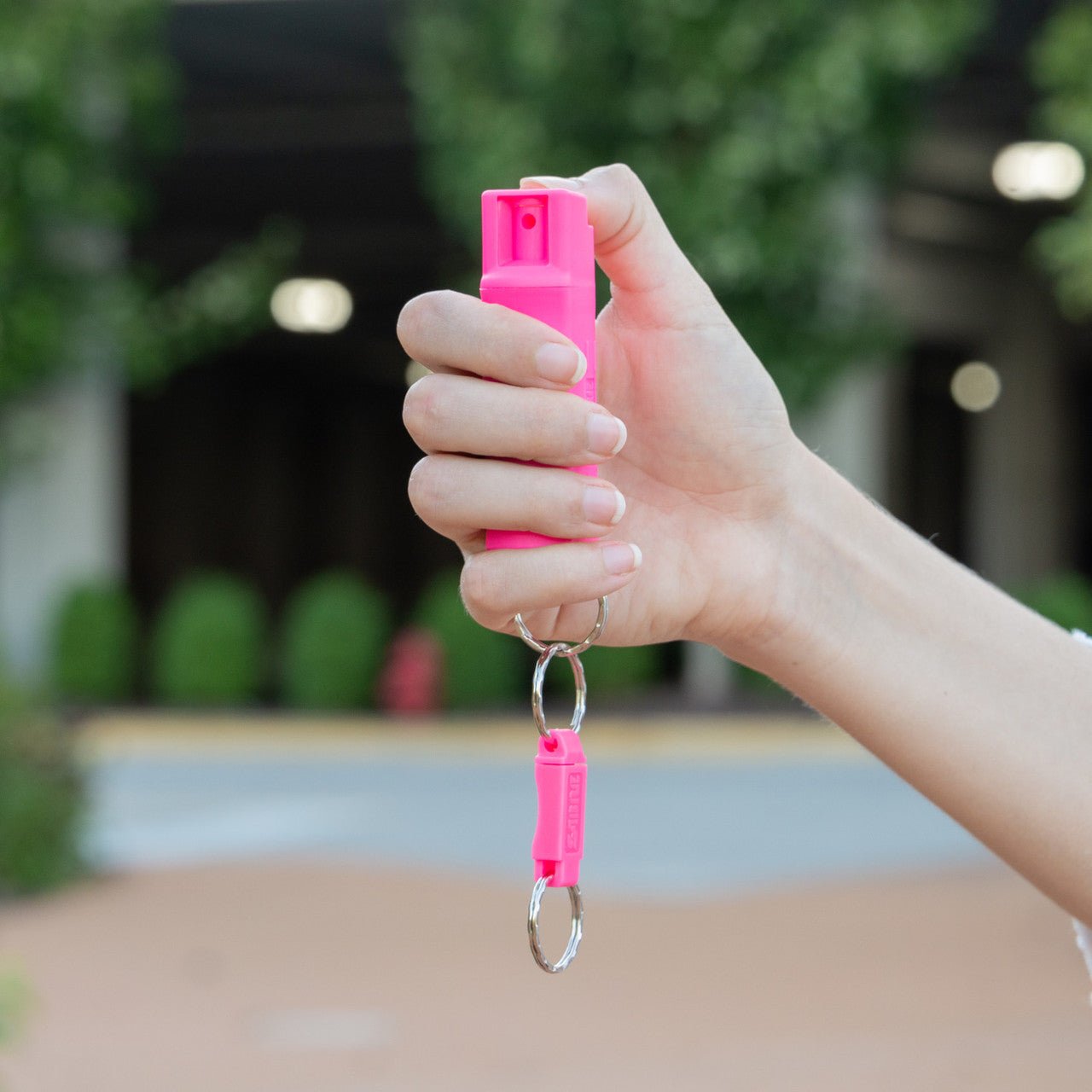 Sabre 3-In-1 Key Case Pepper Spray with Quick Release Key Ring HC-14-SC - WCUniforms