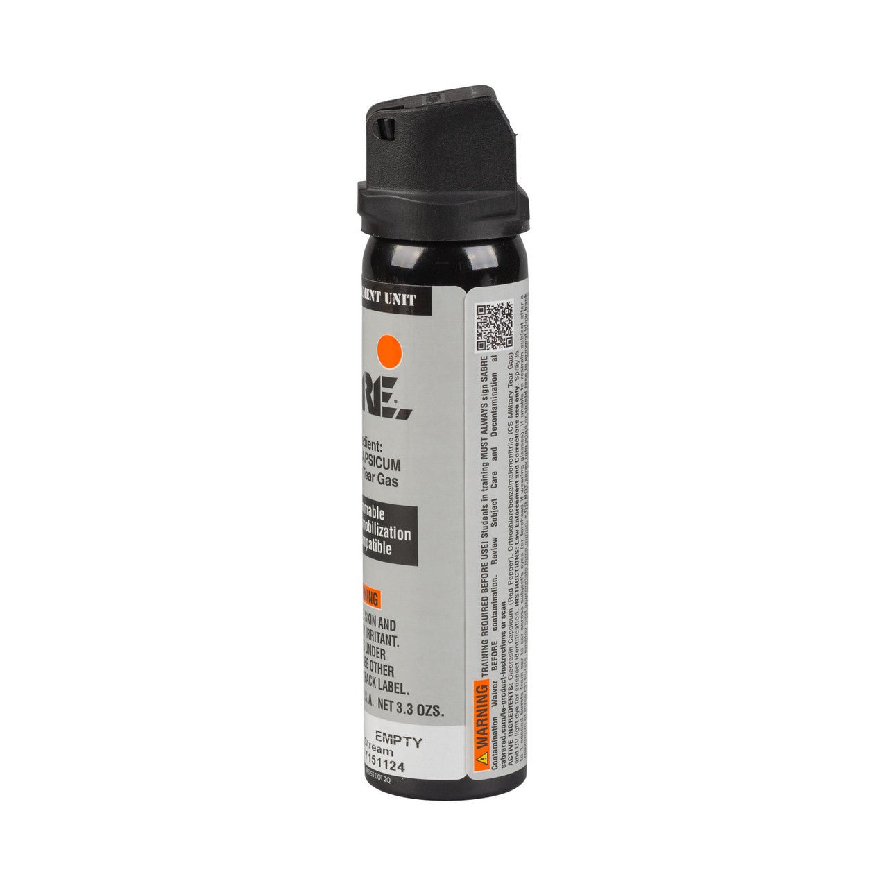  pepper spray canister on a white background