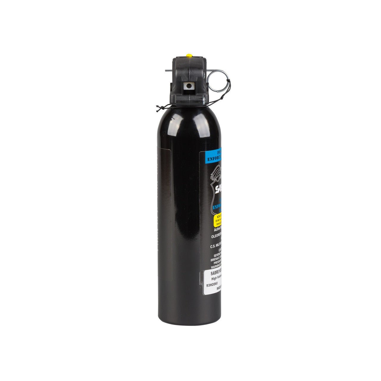 Black OC/CS canister on a white background