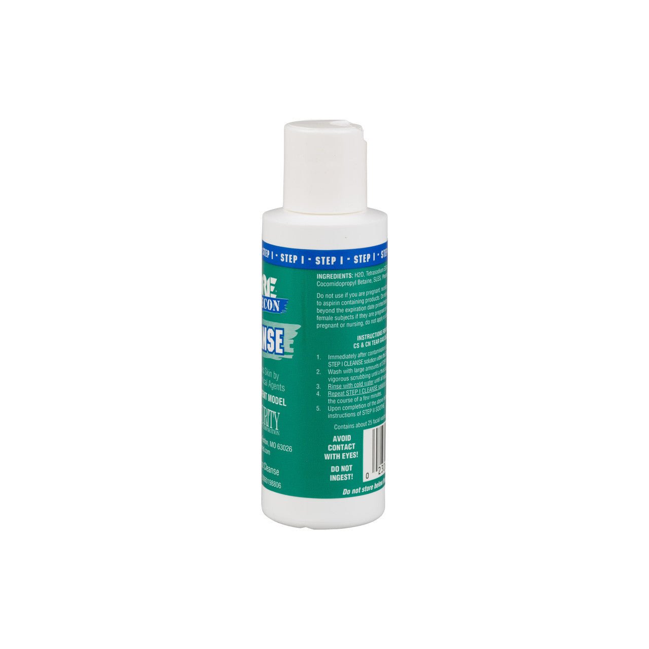 Sabre DECON Cleanse Solution 4.0 oz (120ml) - Step 1 | SDC-40 - WCUniforms