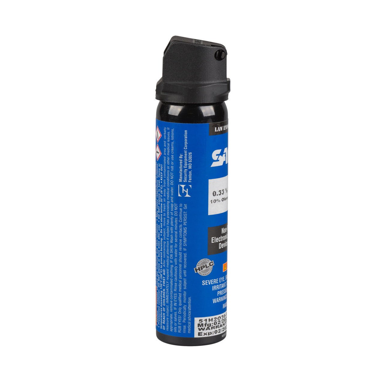Sabre Defense H2O 0.33 MC 10% OC Pepper Spray .69, 1.8, 3.3. 16, or 46 oz - WCUniforms