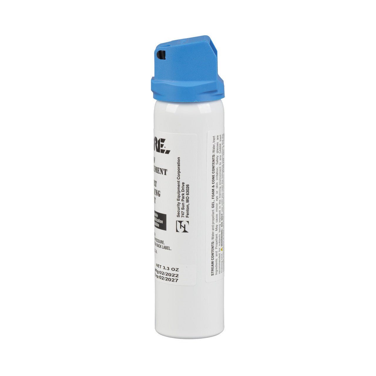 Sabre H2O Inert Training Unit - Stream, Cone, or Foam 0.69, 1.8, or 3.3 oz. - WCUniforms