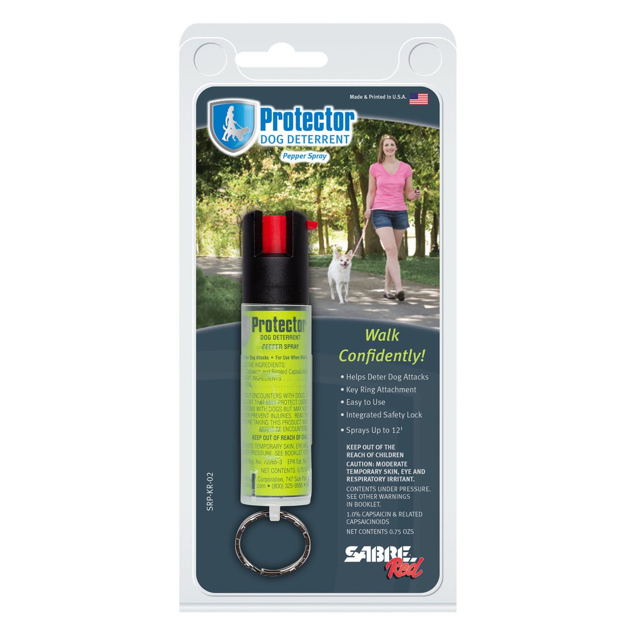 Sabre Protector Dog Pepper Spray 0.75 oz KR-02 - WCUniforms