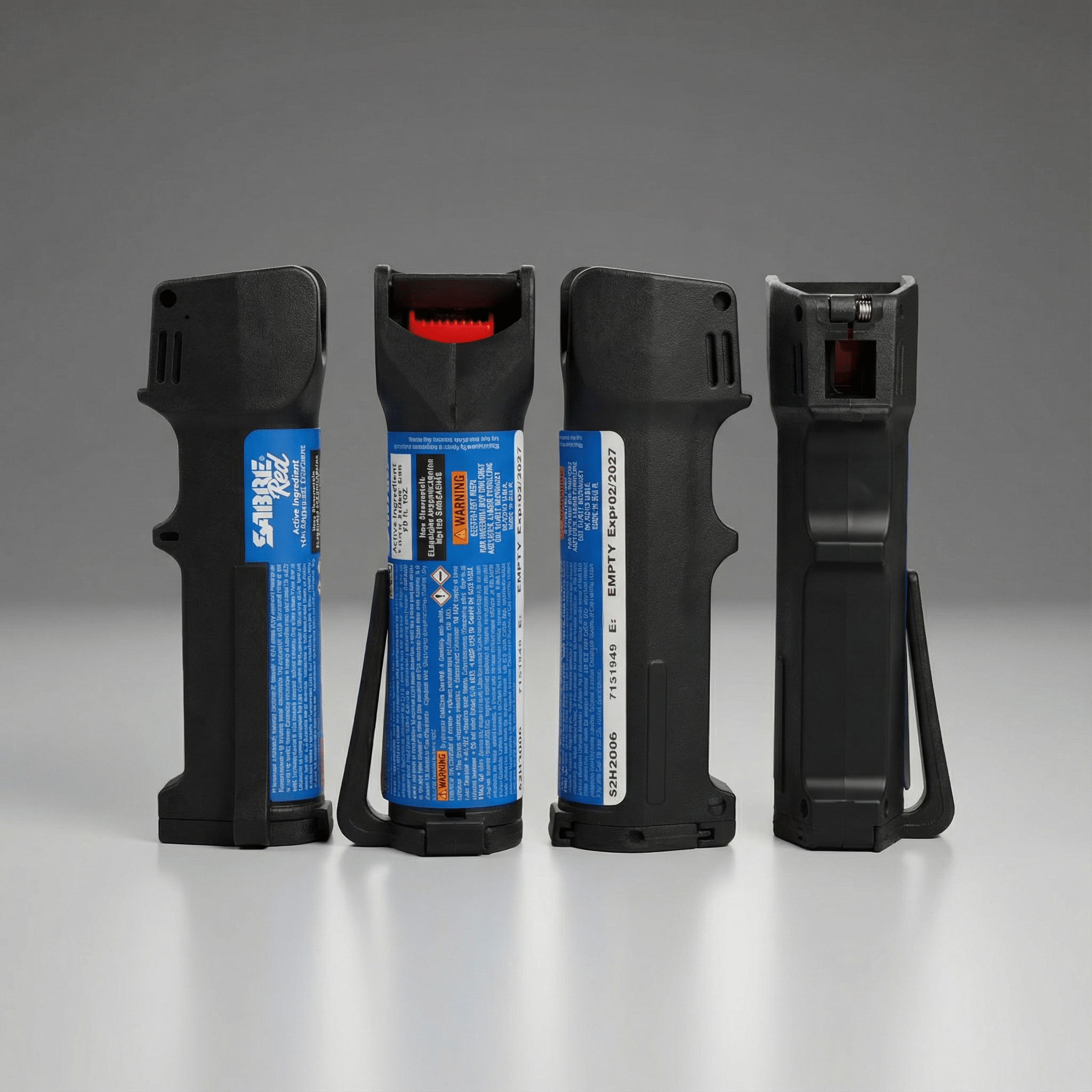 Sabre Red H2O MK-6 0.69 oz Pepper Spray – 1.33% MC, Belt Clip 52H2O06 - WCUniforms