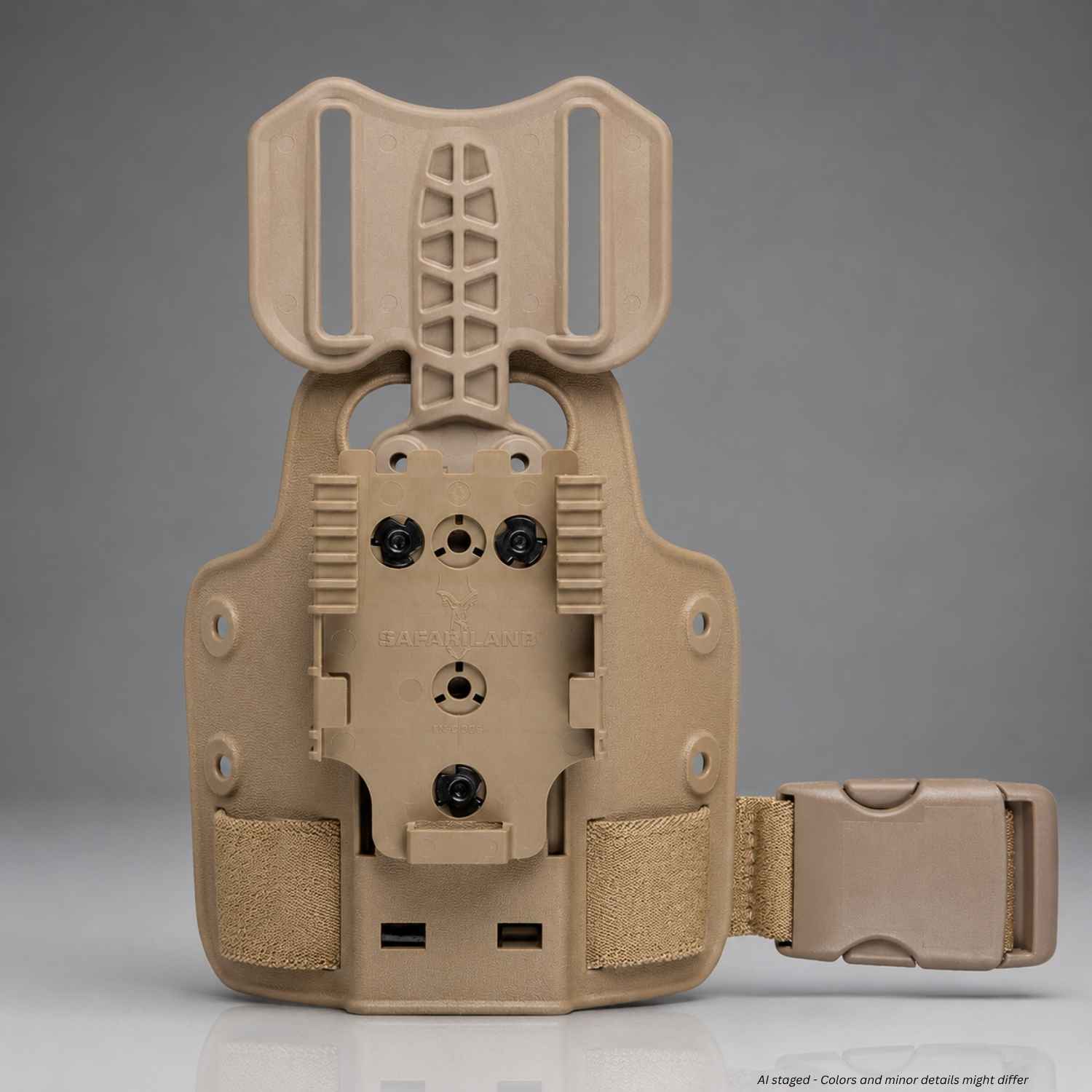 Safariland 6004-27 Drop Flex Leg Shroud with QLS 22 - Holster Accessories - WCUniforms