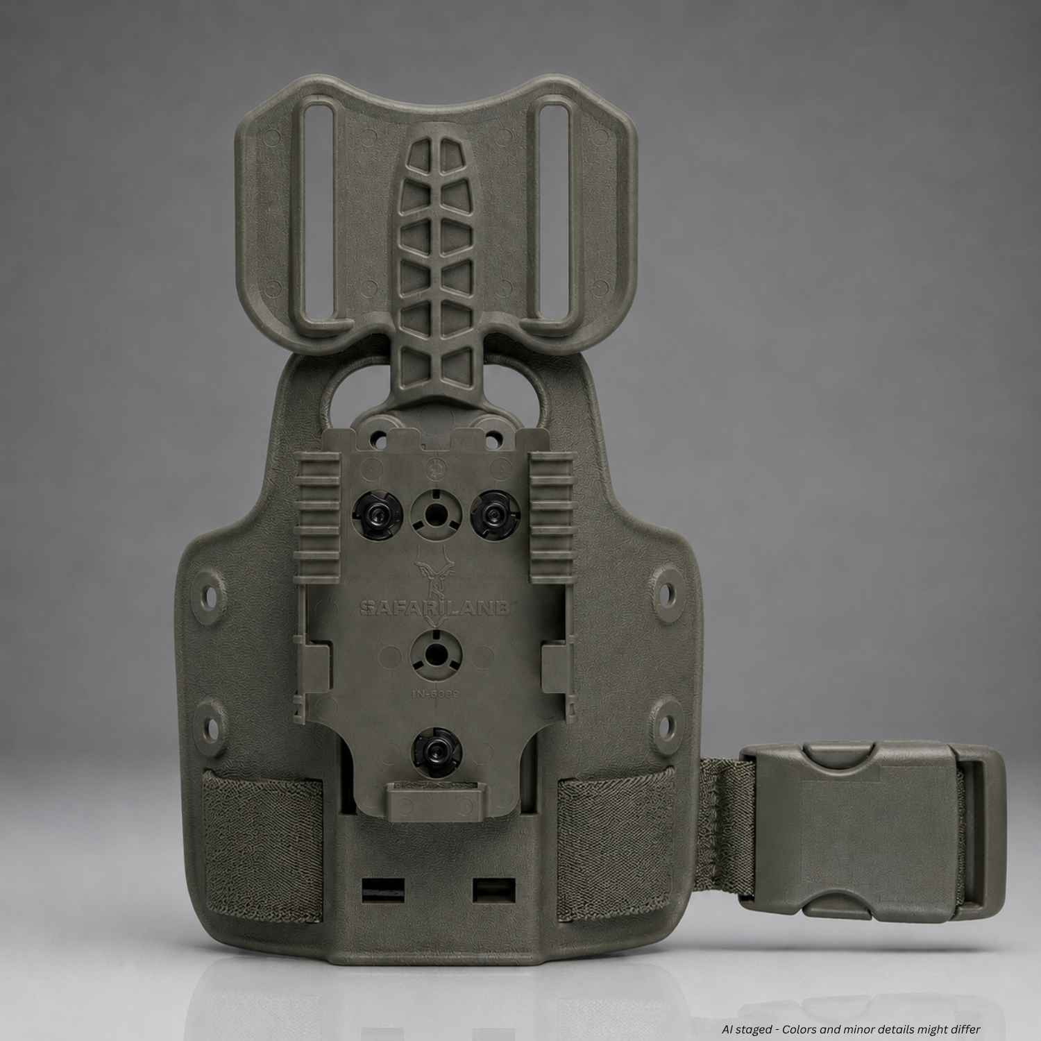 Safariland 6004-27 Drop Flex Leg Shroud with QLS 22 - Holster Accessories - WCUniforms