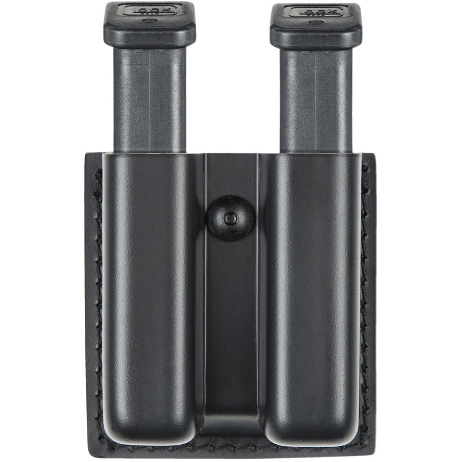 Safariland Model 79 magazine pouch in black STX Tactical finish mounted for duty belt carry