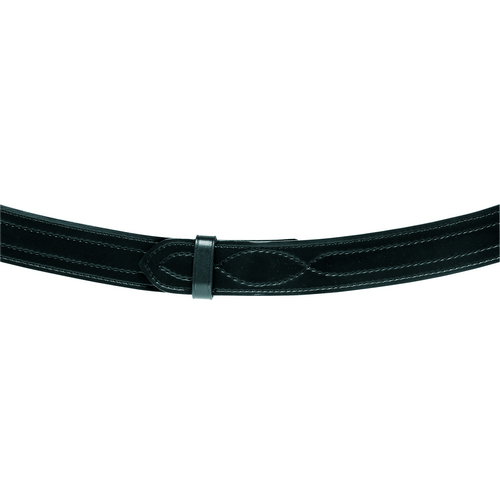 Safariland 942 Buckleless Duty Belt, contoured design with leather-like finish, featuring hook lining for secure fit.