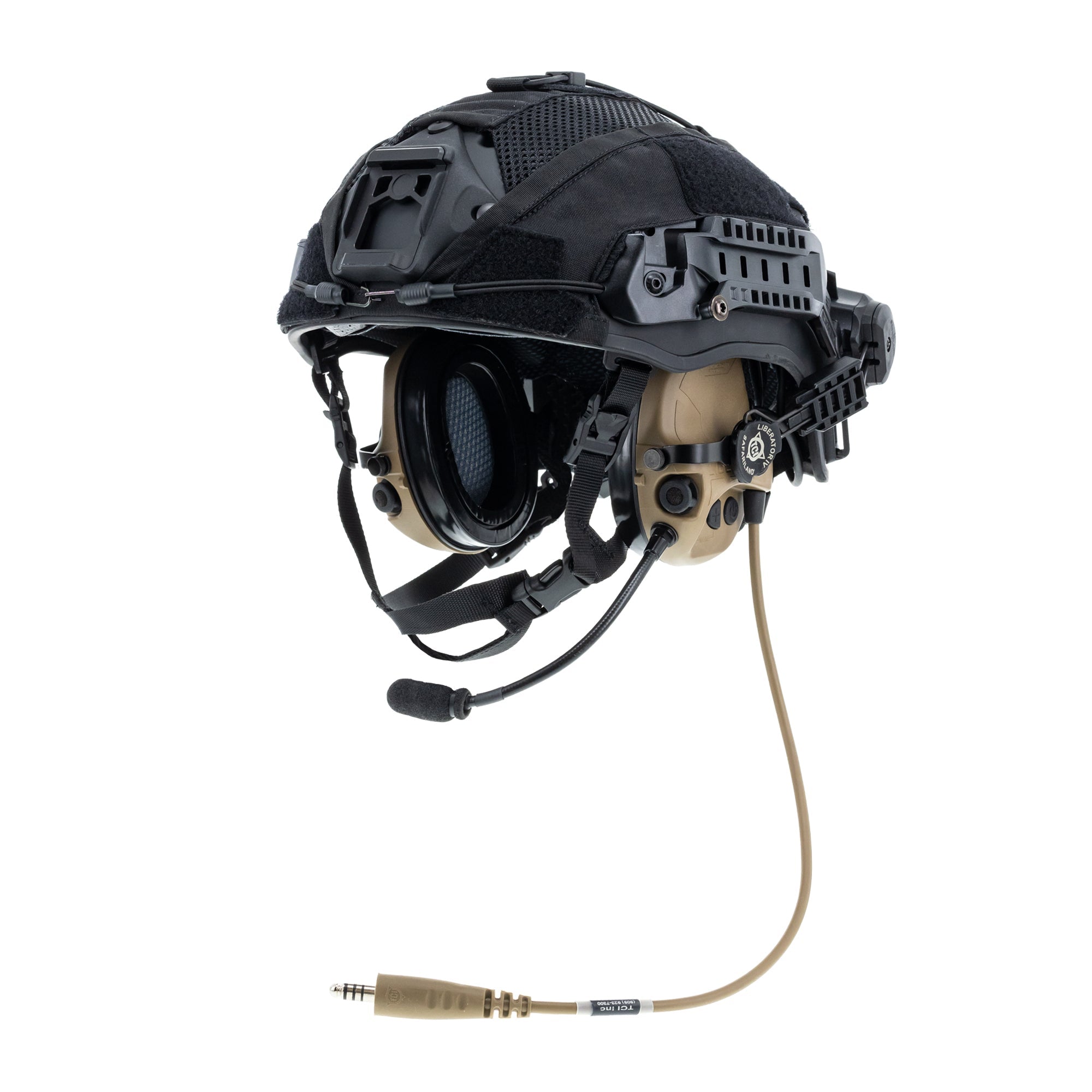 Safariland Liberator® IV Advanced Single Comm Headset And PTT System - WCUniforms