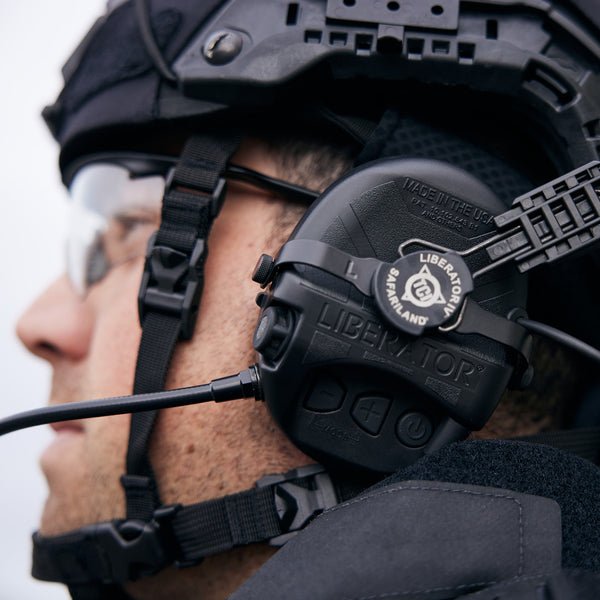 Safariland Liberator® IV Advanced Single Comm Headset And PTT System - WCUniforms
