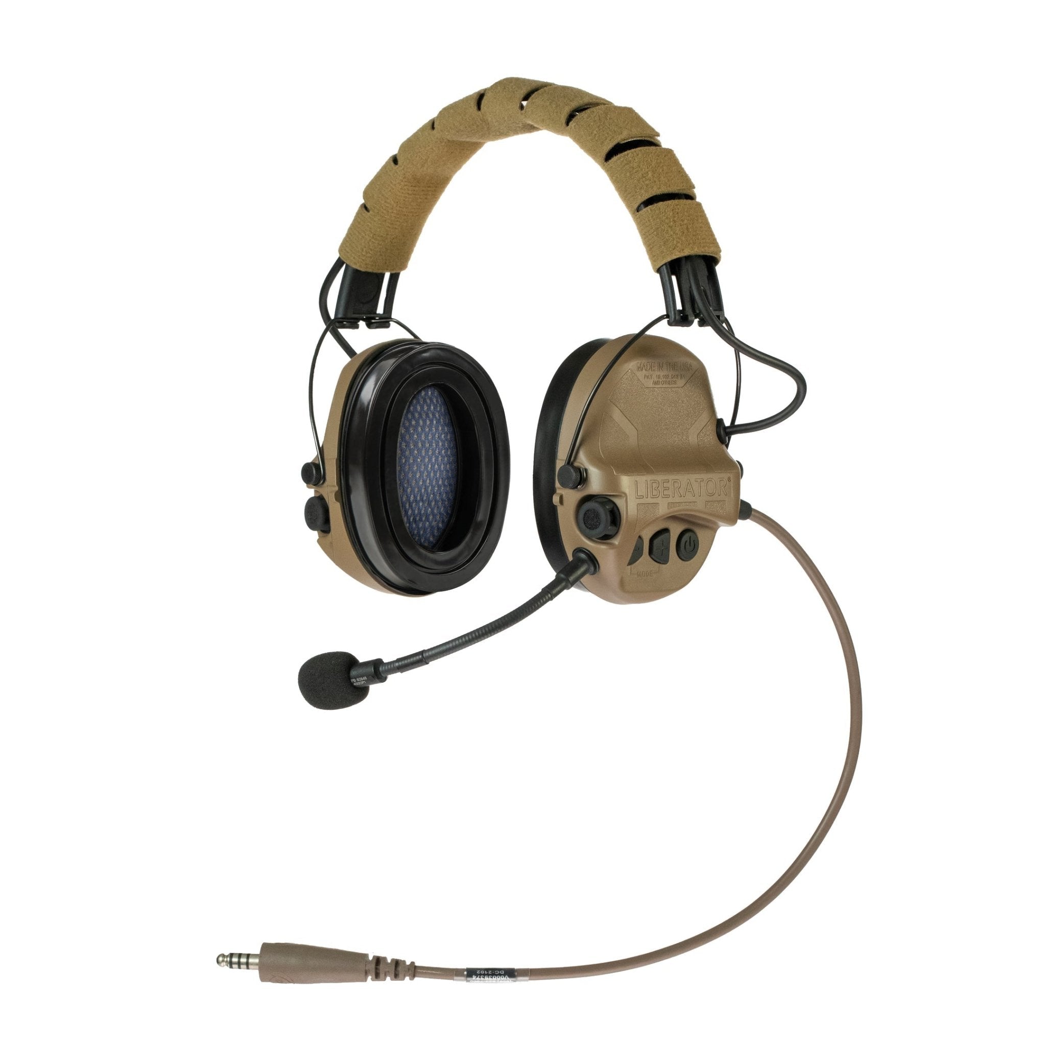 Safariland Liberator® IV Advanced Single Comm Headset And PTT System - WCUniforms