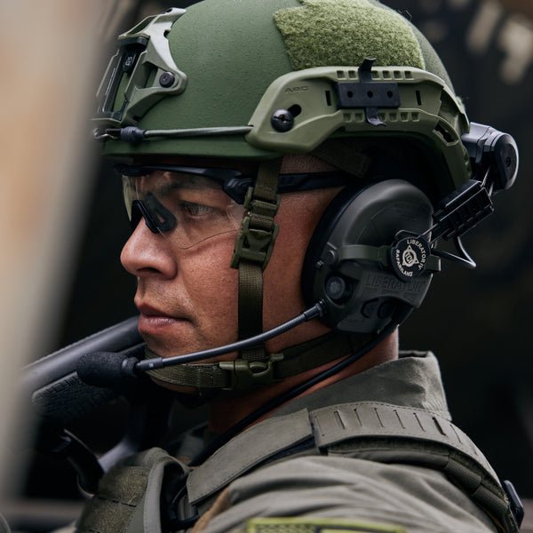 Safariland Liberator® IV Advanced Single Comm Headset And PTT System - WCUniforms