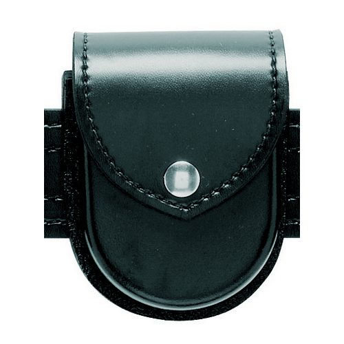 Safariland Model 290 double handcuff pouch, black, durable SafariLaminate, fits 2.25 inch duty belts.