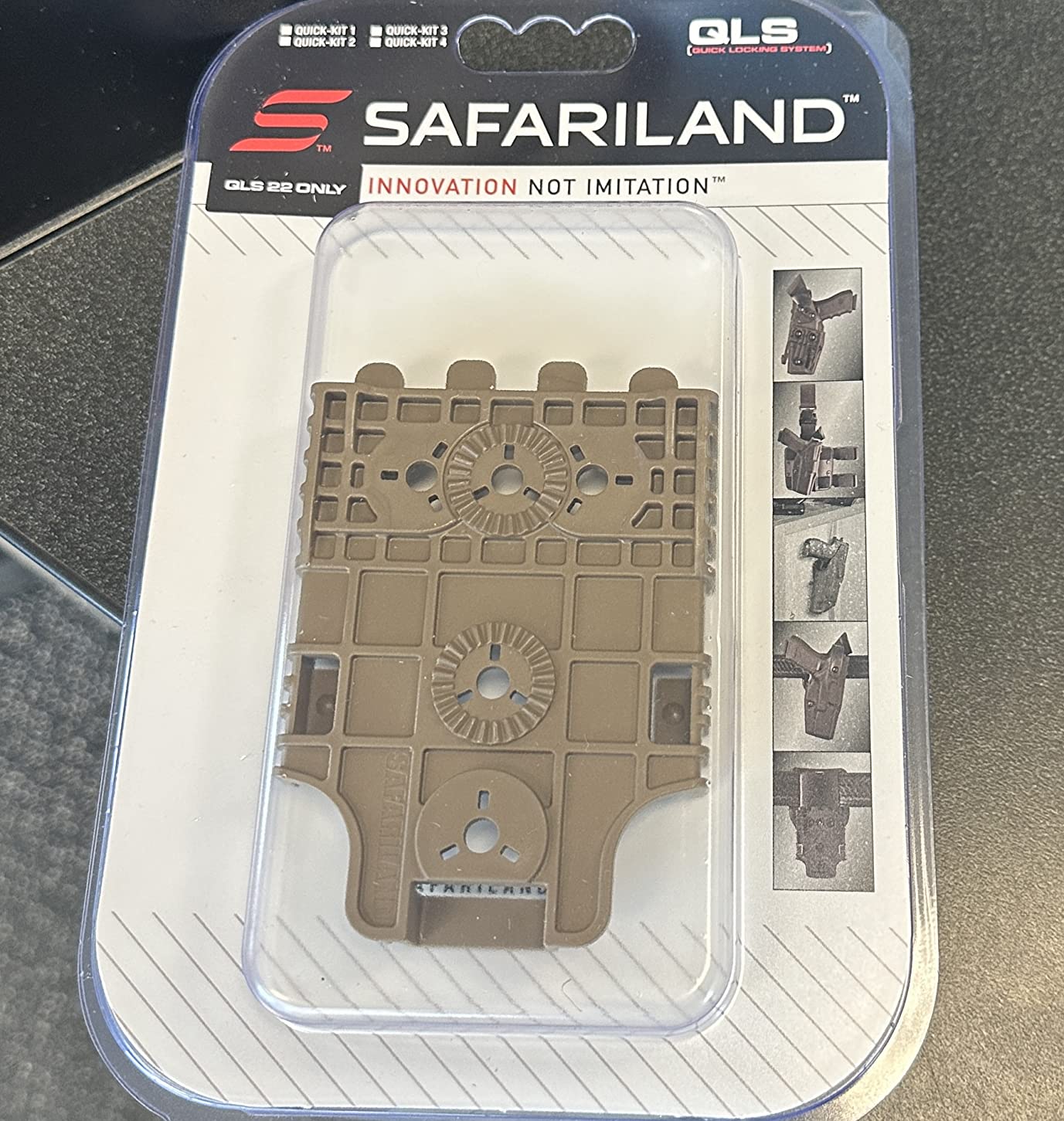 Safariland Model 6004-22 Quick Locking System - Receiver Plate (QLS 22) - WCUniforms