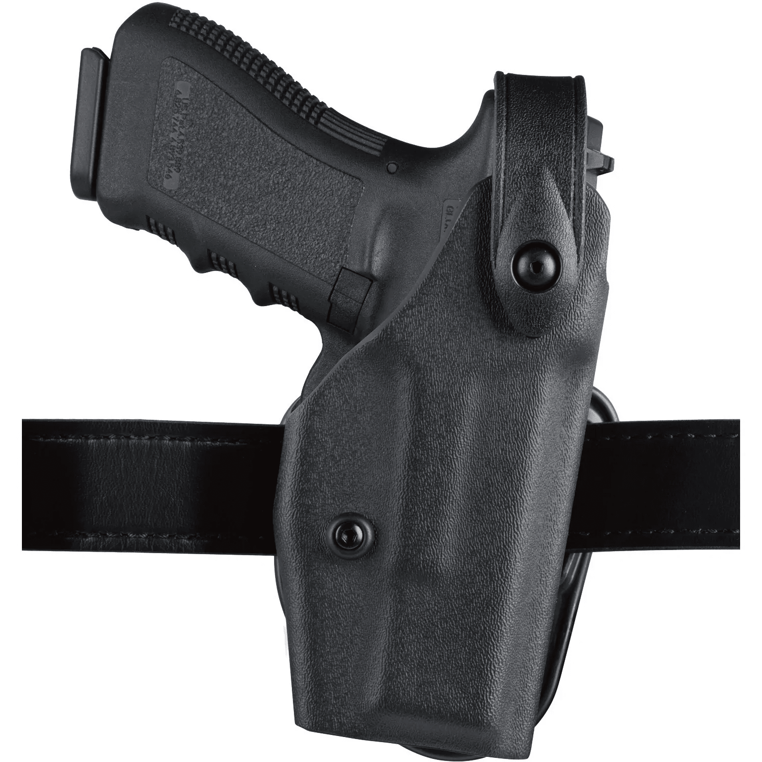 Safariland Model 6287 SLS Belt Slide Holster for H&K USP 9, featuring secure retention and streamlined design.