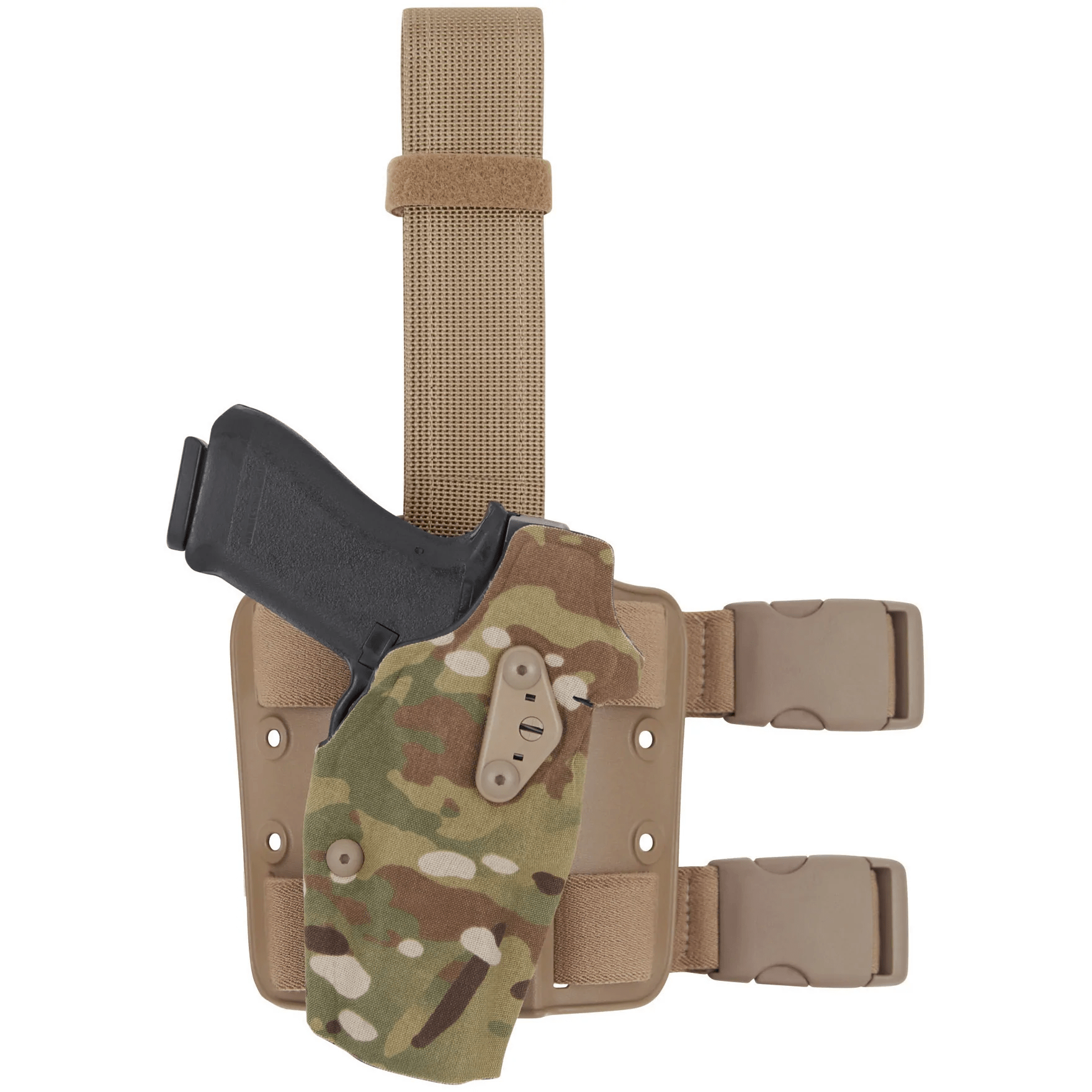 Safariland Model 6354DO ALS Optic Tactical Holster for Glock 17 Gens 1 - 4 w/ Light 1155650 - WCUniforms