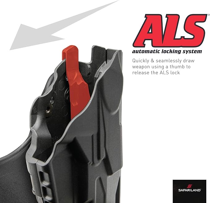 Safariland Model 6395 ALS Low-Ride Level I Retention Duty Holster - WCUniforms
