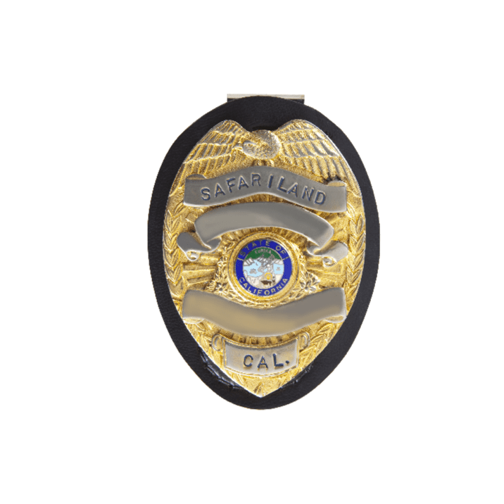 Safariland Model 7350-03 Badge Holder Teardrop/Oval Clip-On 1101967 - WCUniforms