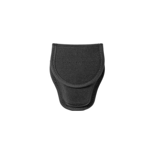 Safariland Model 8000 Covered Handcuff Case - PatrolTek, durable black design for secure handcuff storage.