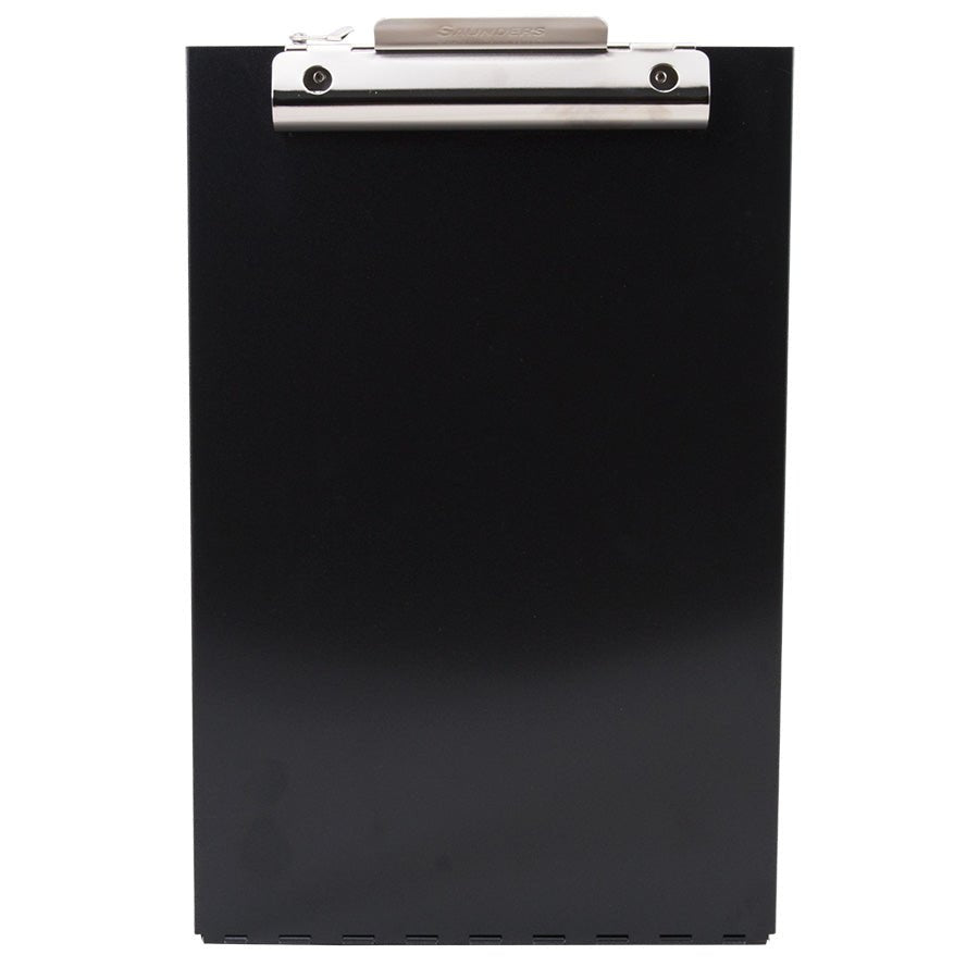Saunders Redi-Rite Recycled Aluminum Storage Clipboard - Letter Size 11018 - Black - WCUniforms