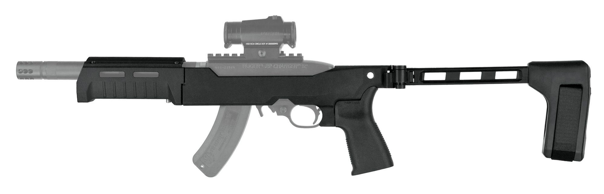 SB Tactical 22 TAKEDOWN CHASSIS; BLACK; SB LOGO 22TD - 01 - SB - WCUniforms