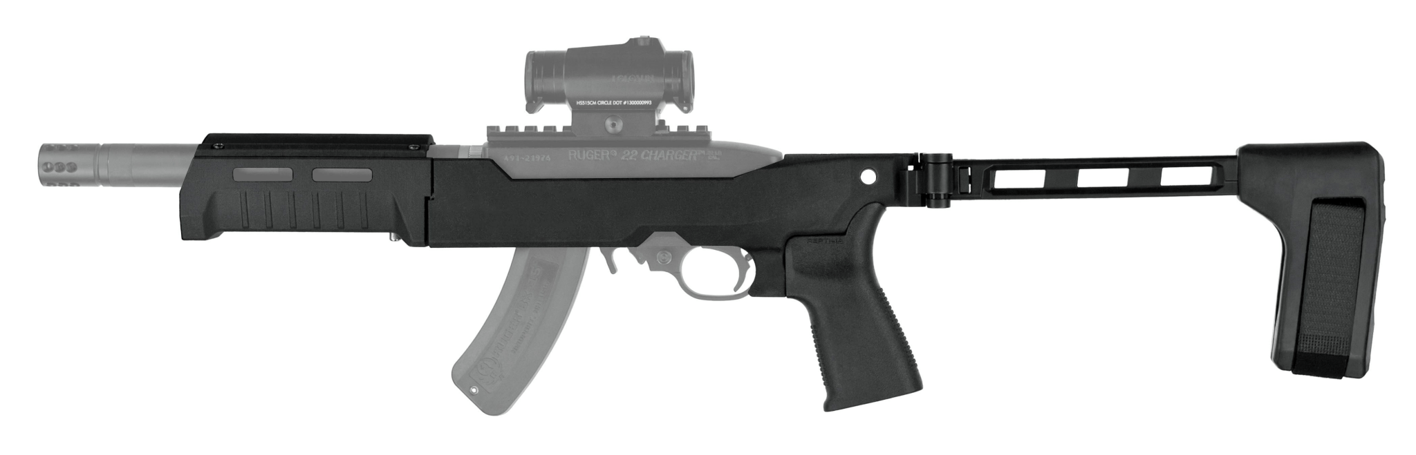 SB Tactical 22 TAKEDOWN CHASSIS; BLACK; SB LOGO 22TD - 01 - SB - WCUniforms