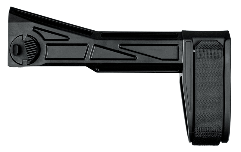SB Tactical SBT2 side folding brace designed for improved stabilization and control on firearms.
