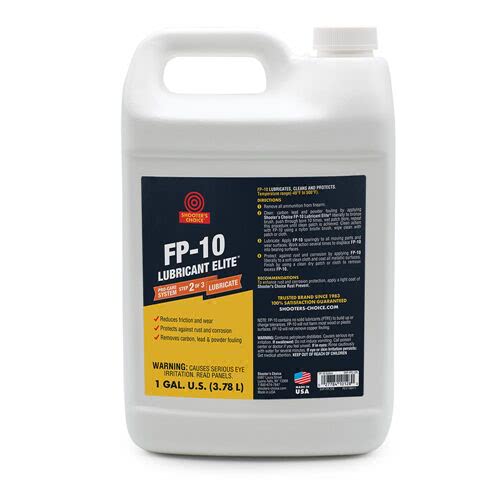 Shooter’s Choice FP-10 Lubricant Elite Gun Oil – 1 Gal -