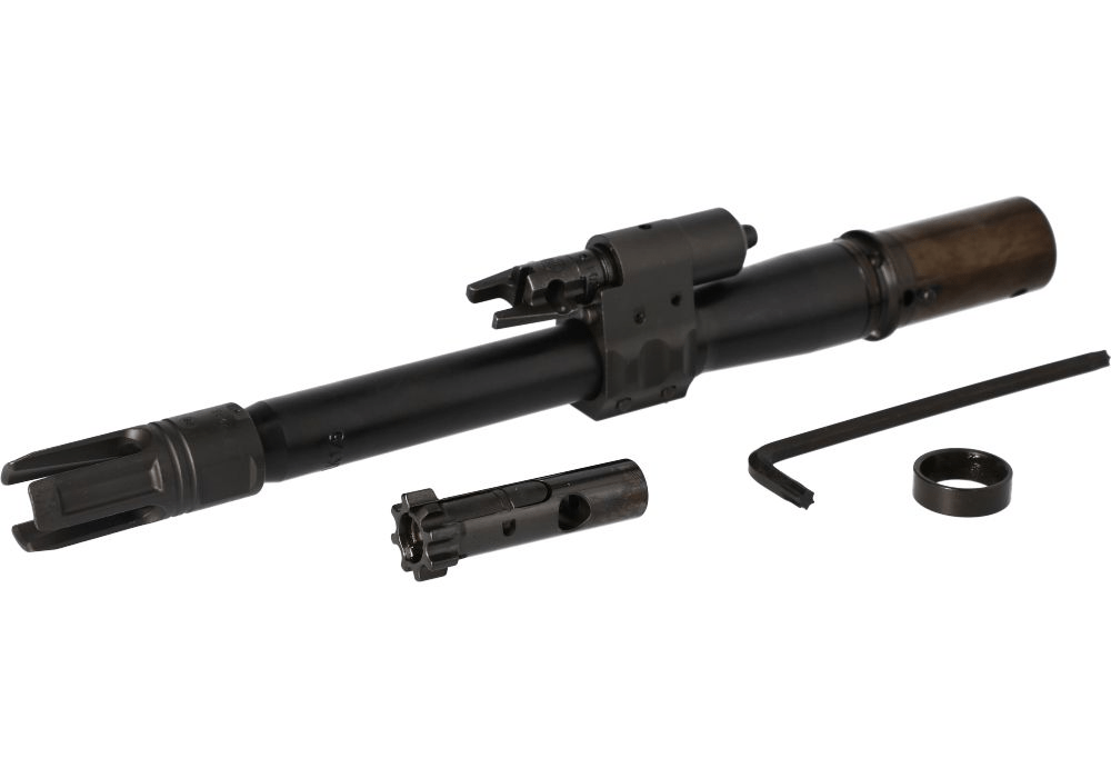 SIG SAUER CAL-X Kit components for SIG MCX, 300 BLK, featuring barrel and bolt assembly with accessories.