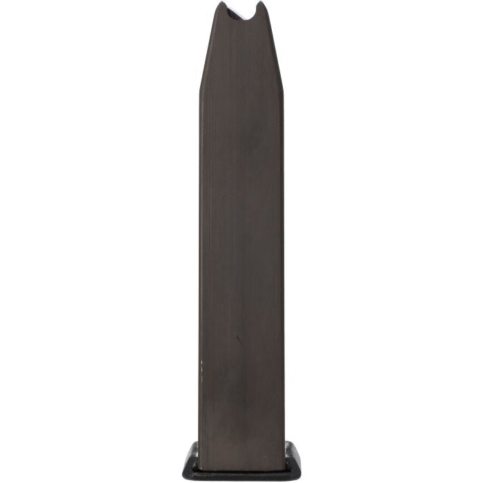 SIG SAUER P228/P229 MAG-229-9-13 13-round 9mm magazine rear face, smooth blued steel body