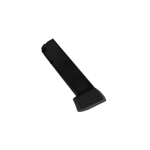 SIG SAUER P226 MAG-226-9-20 20-round 9mm magazine side profile, witness holes and double-stack body visible