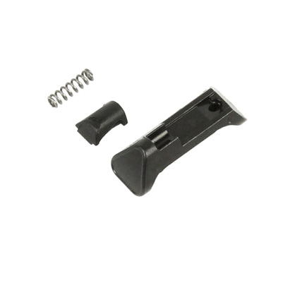 SIG SAUER P365 magazine release kit including release lever, stop, and spring for seamless magazine operation.