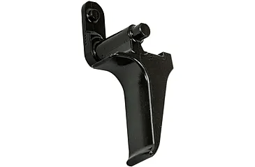 SIG SAUER Flat Trigger for P320, 90-degree break, sleek black oxide finish, durable and precise performance.