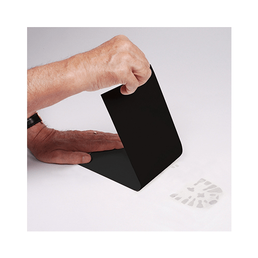 Sirchie Black GELifters 5.2 inch x 7.2 inch GLT101B - WCUniforms