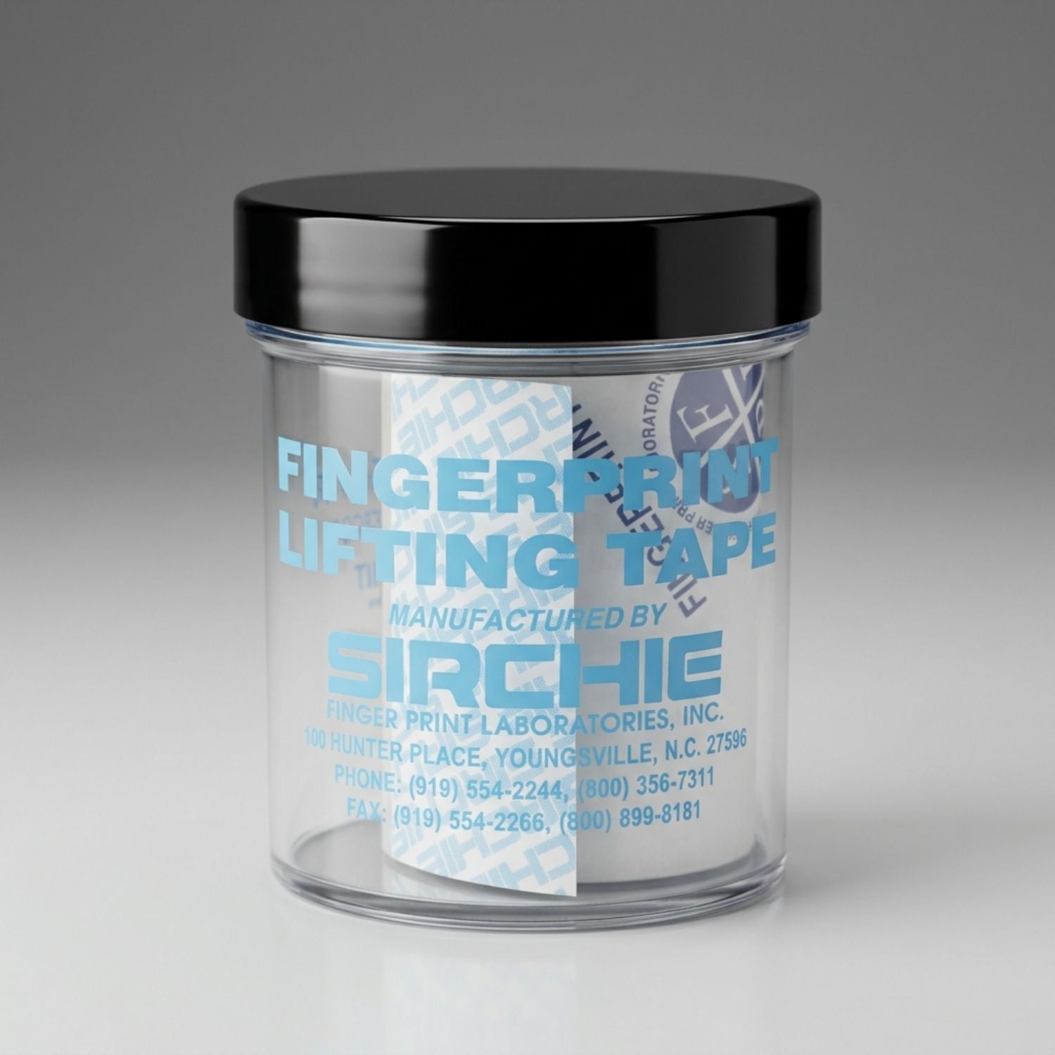 Sirchie Transparent Fingerprint Lifting Tape 144 (1", 1.5", 2") - WCUniforms