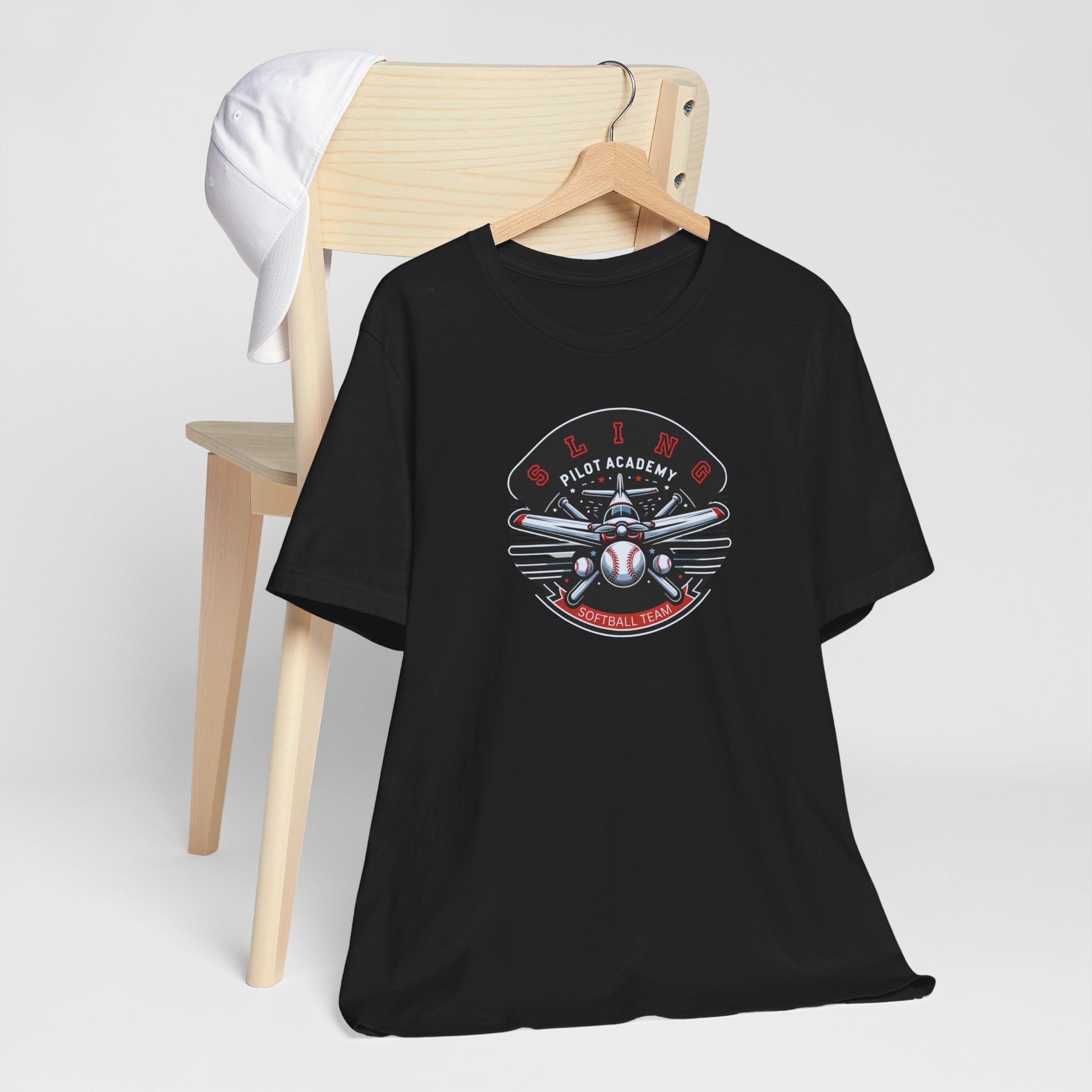 Sling Pilot Academy Softball Unisex Jersey T-Shirt - WCUniforms