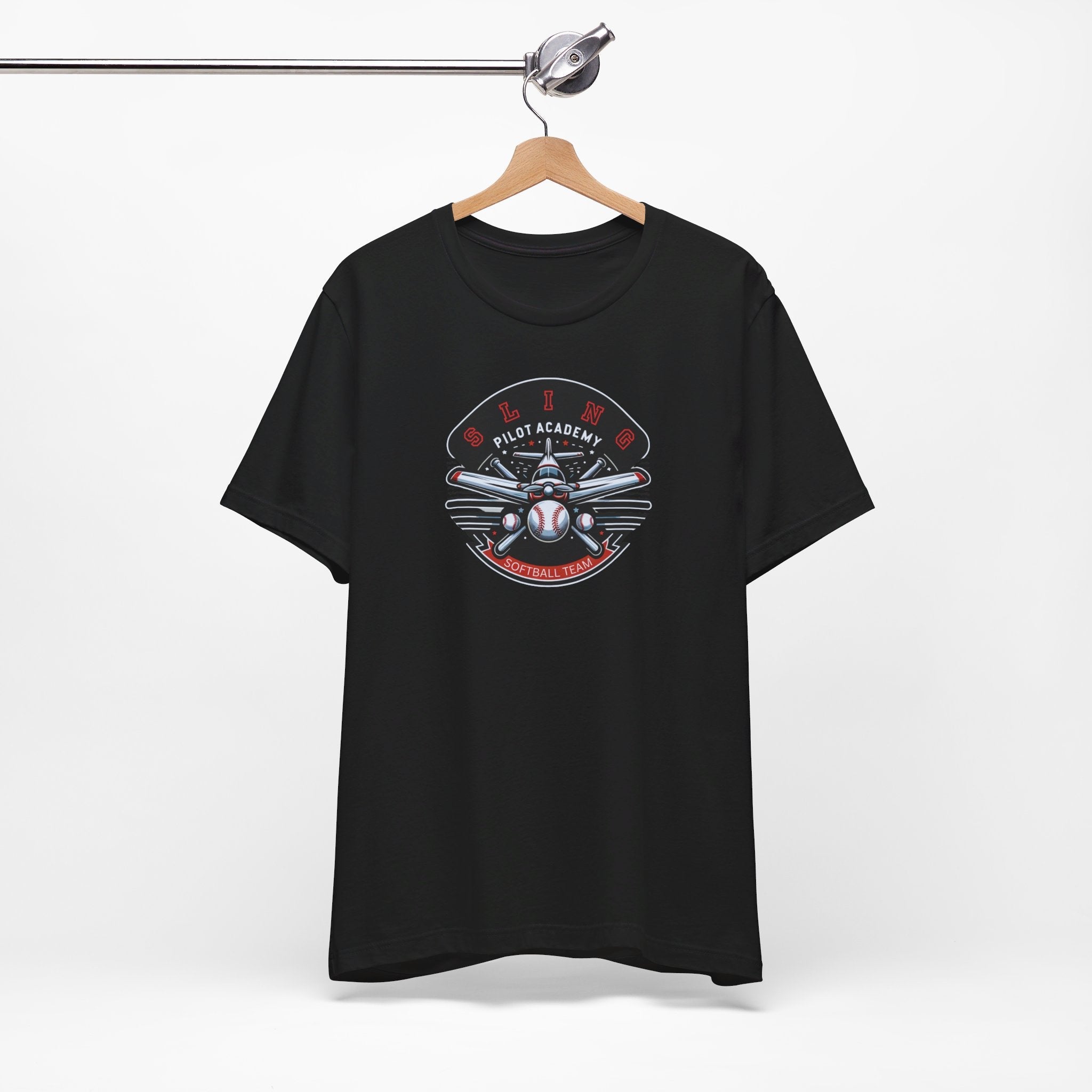 Sling Pilot Academy Softball Unisex Jersey T-Shirt - WCUniforms